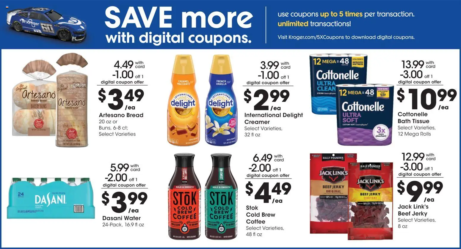 Kroger Weekly Ad - valid from 09/16/2026 | Page: 8 | Products: Bakery, Coffee, Beef, Vanilla