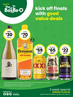 Preview of The Bottle-O catalogue HUMPTY DOO - valid from 31/08/2026
