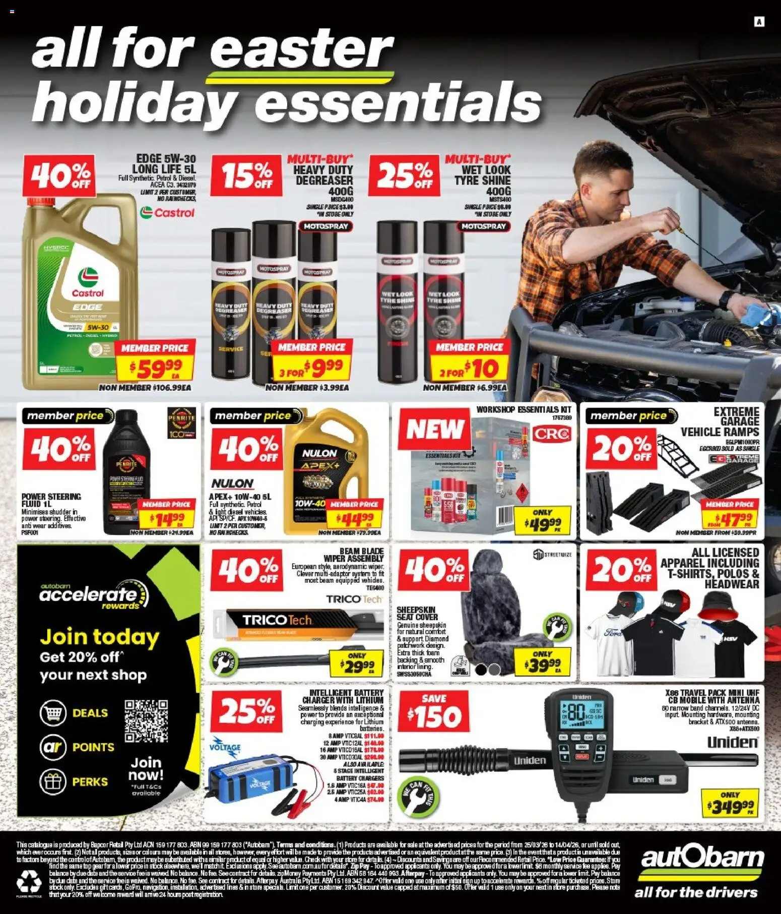 Autobarn catalogue - valid from 25.03.2026 | Page: 20 | Products: Battery, Headwear, Date, Antenna