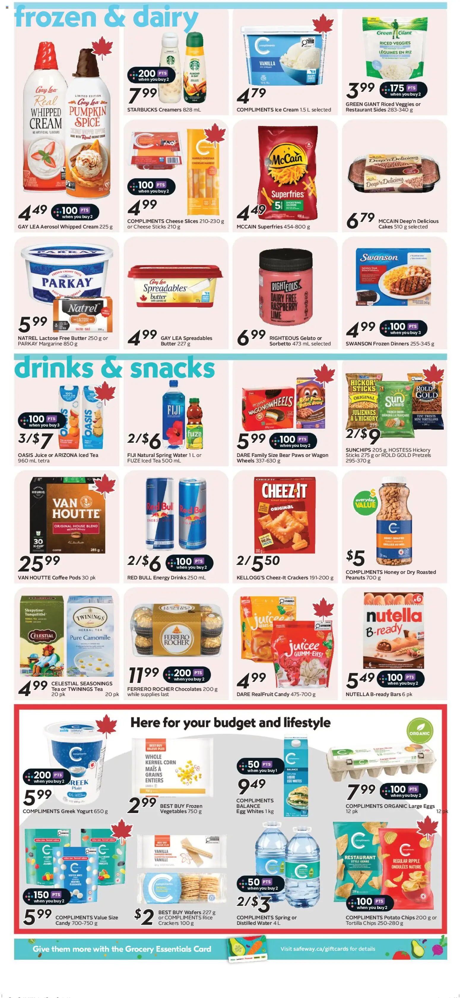 Safeway flyer valid from Oct 8, 2026 | Page: 10