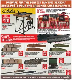 Preview of Cabelas weekly flyer / circulaire from shop Cabelas valid from Aug 6, 2026 | Page: 8 | Products: Tools