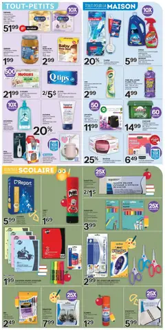 Preview of Brunet weekly flyer / circulaire from shop Brunet valid from Jul 30, 2026 | Page: 6 | Products: Printer, Dishwasher, Highlighter
