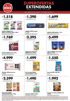 Vista previa Disco - Superofertas extendidas - Cruz del Eje y Jesus Maria válido desde el 08/07/2026 | Página: 2