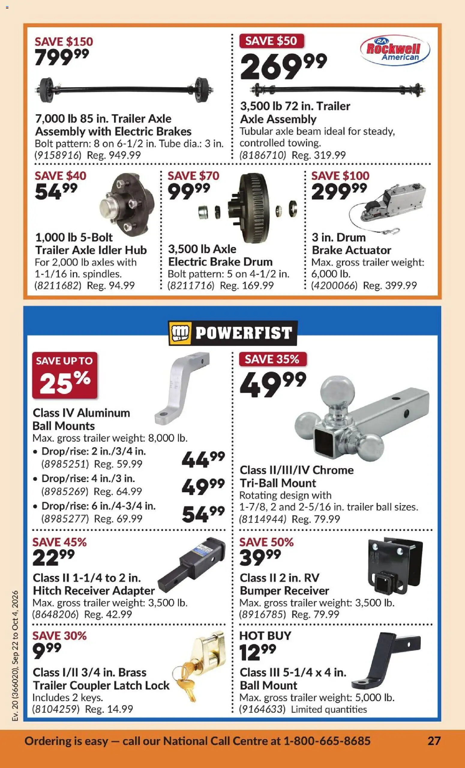 Princess Auto flyer valid from Sep 22, 2026 | Page: 32