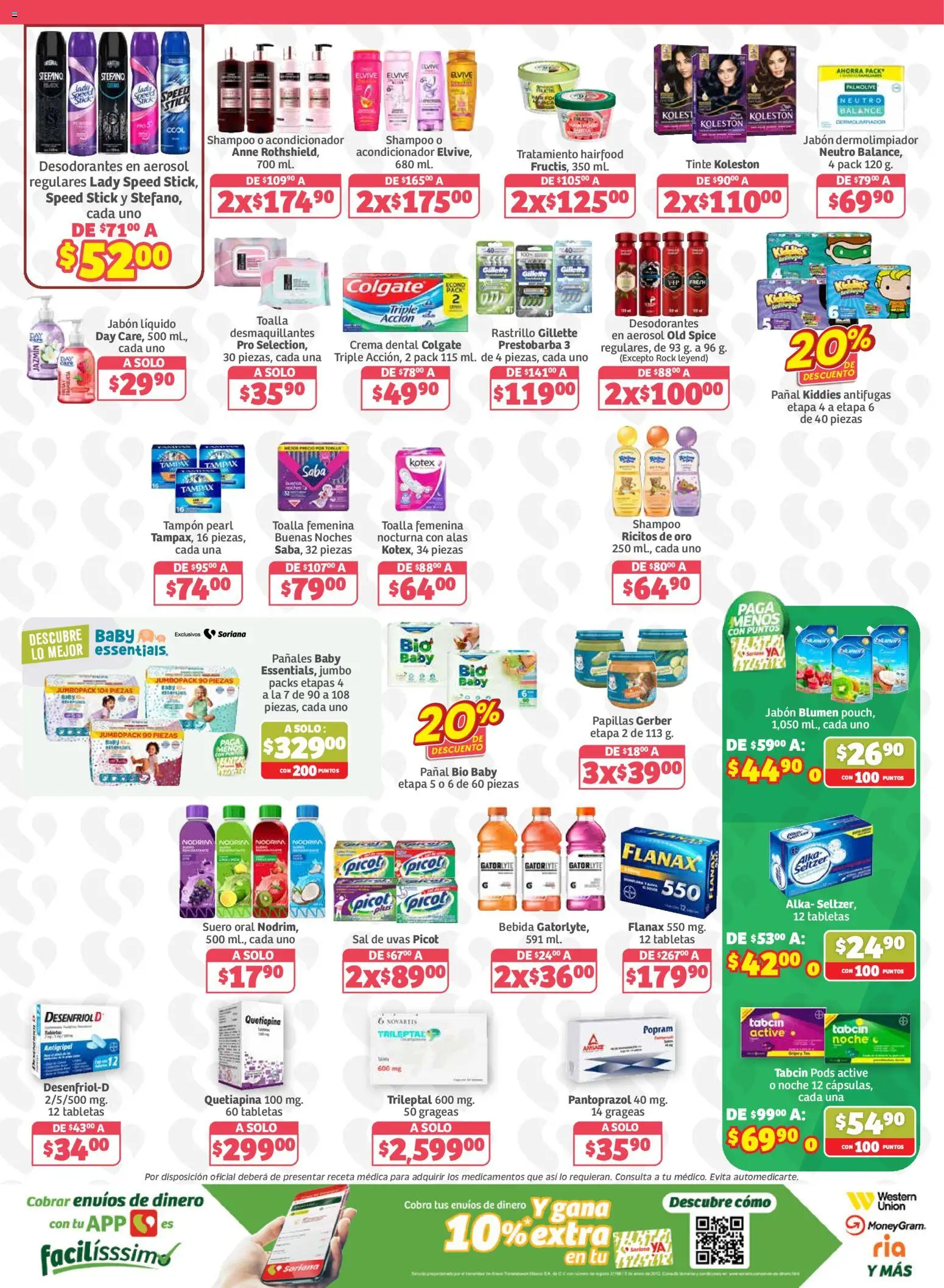 Nuevas ofertas de Soriana válidas en toda la República Mexicana desde el 23/10/2026. ¡Encuentra las mejores ofertas en Soriana folleto! | Página: 6