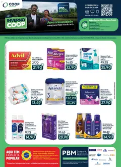 Coop ofertas  Inverno Drogaria - Pré-Visualização do folheto da loja Coop, válido de 13/07/2026