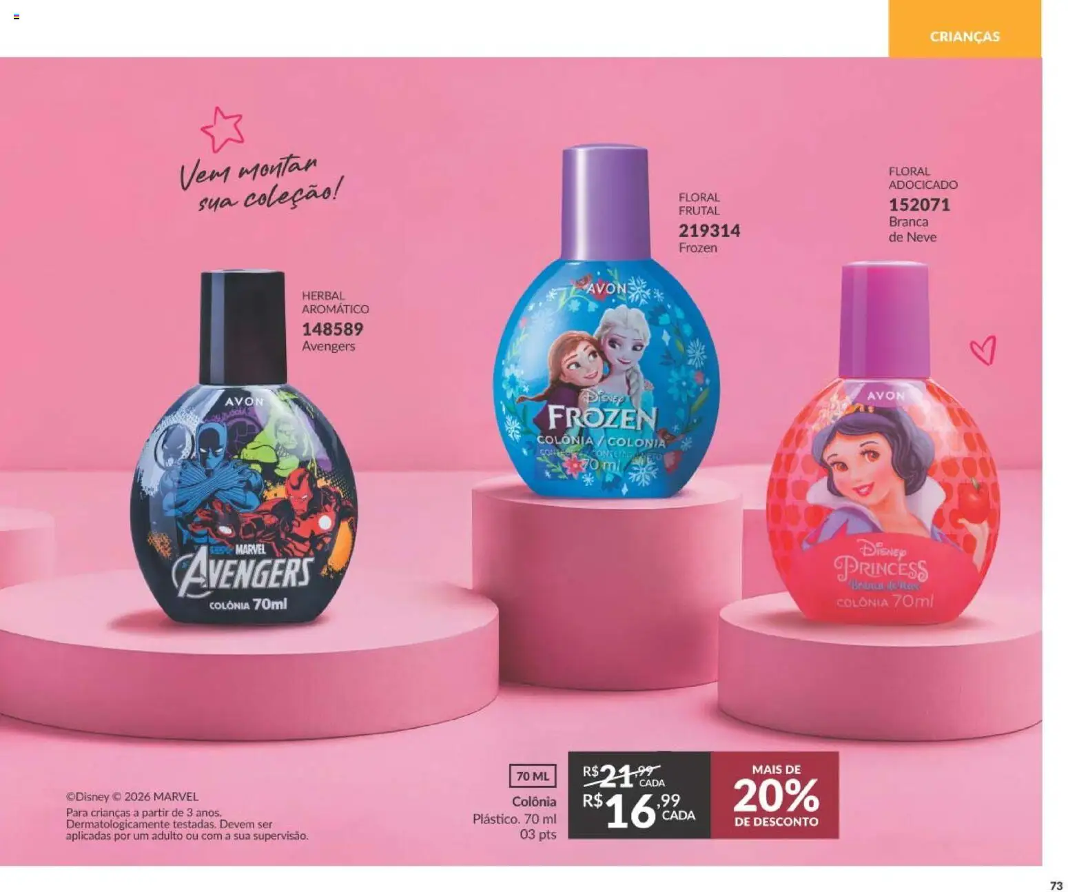 Avon Folheto - válido de 01/09/2026 | Página: 73