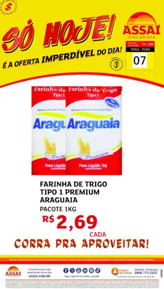 Assaí Atacadista ofertas - DF - Pré-Visualização do folheto da loja Assaí Atacadista, válido de 07/07/2026