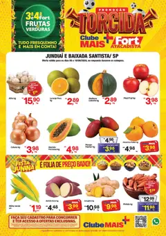 Fort Atacadista ofertas Frutas, Verduras - Pré-Visualização do folheto da loja Fort Atacadista, válido de 09.06.2026