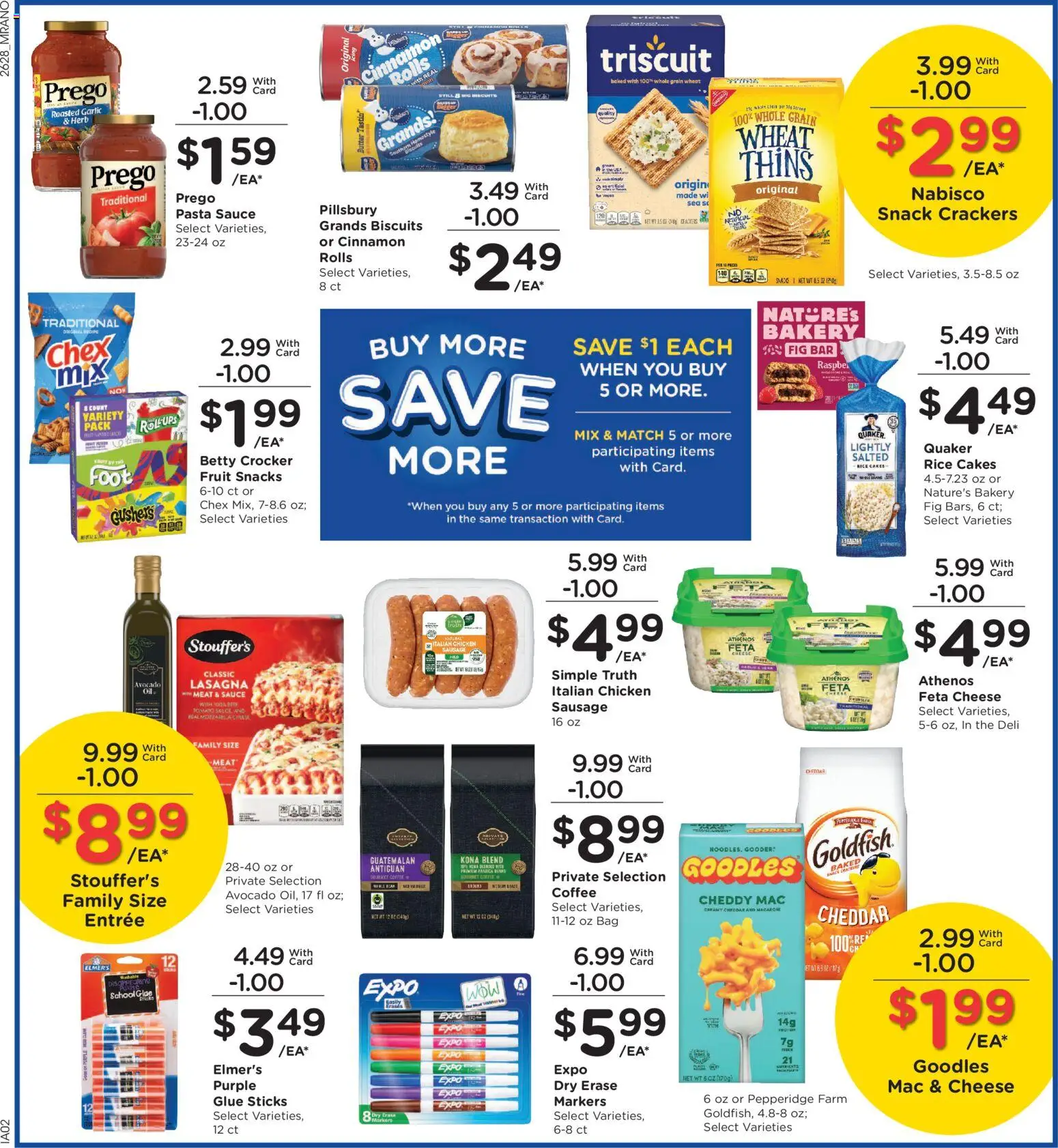 Mariano's Weekly Ad - valid from 08/12/2026 | Page: 8 | Products: Rice, Protein, Fruit, Garlic