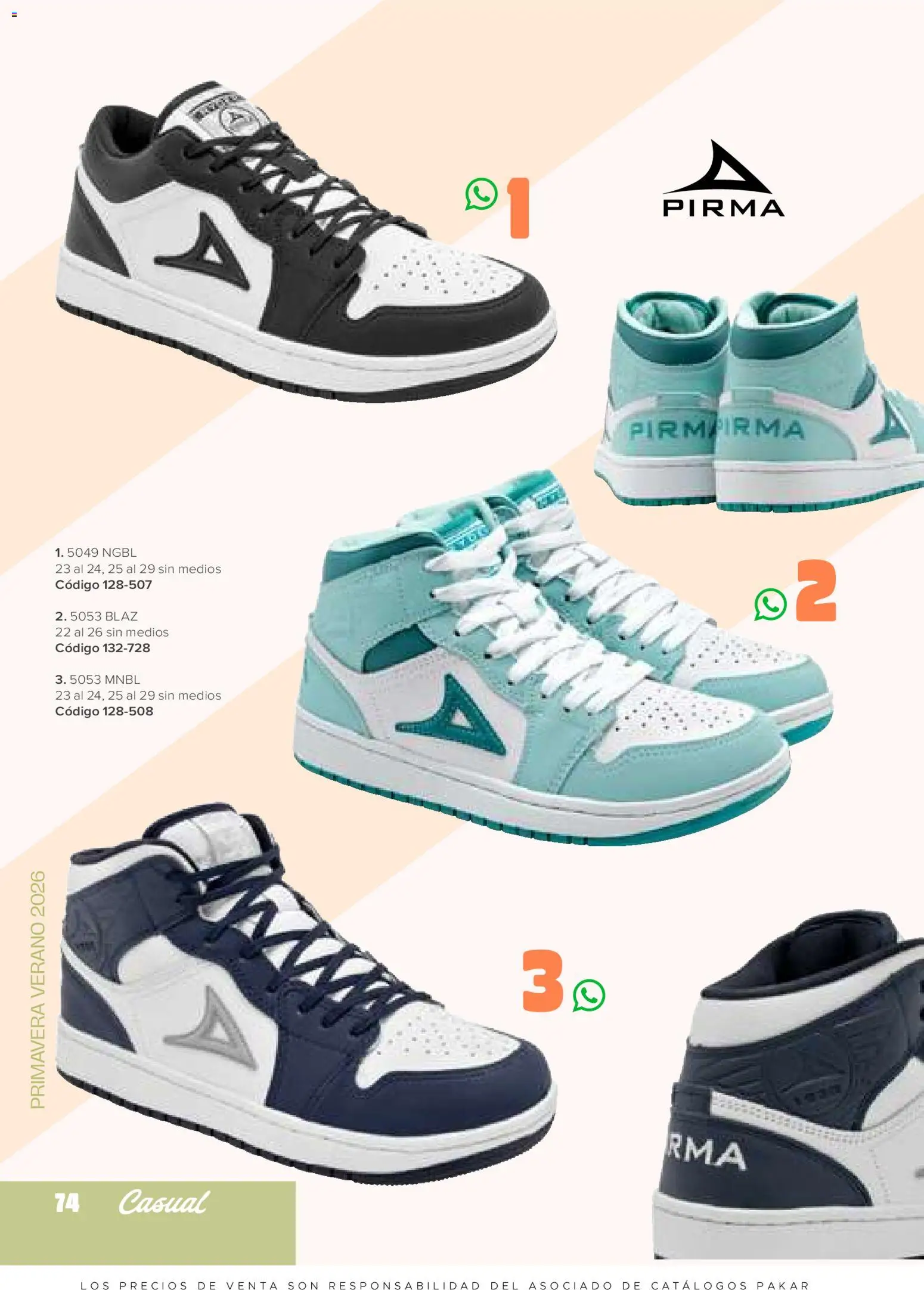 Shoes Collection PAKAR catálogo 2026 PDF (Julio) — page 73