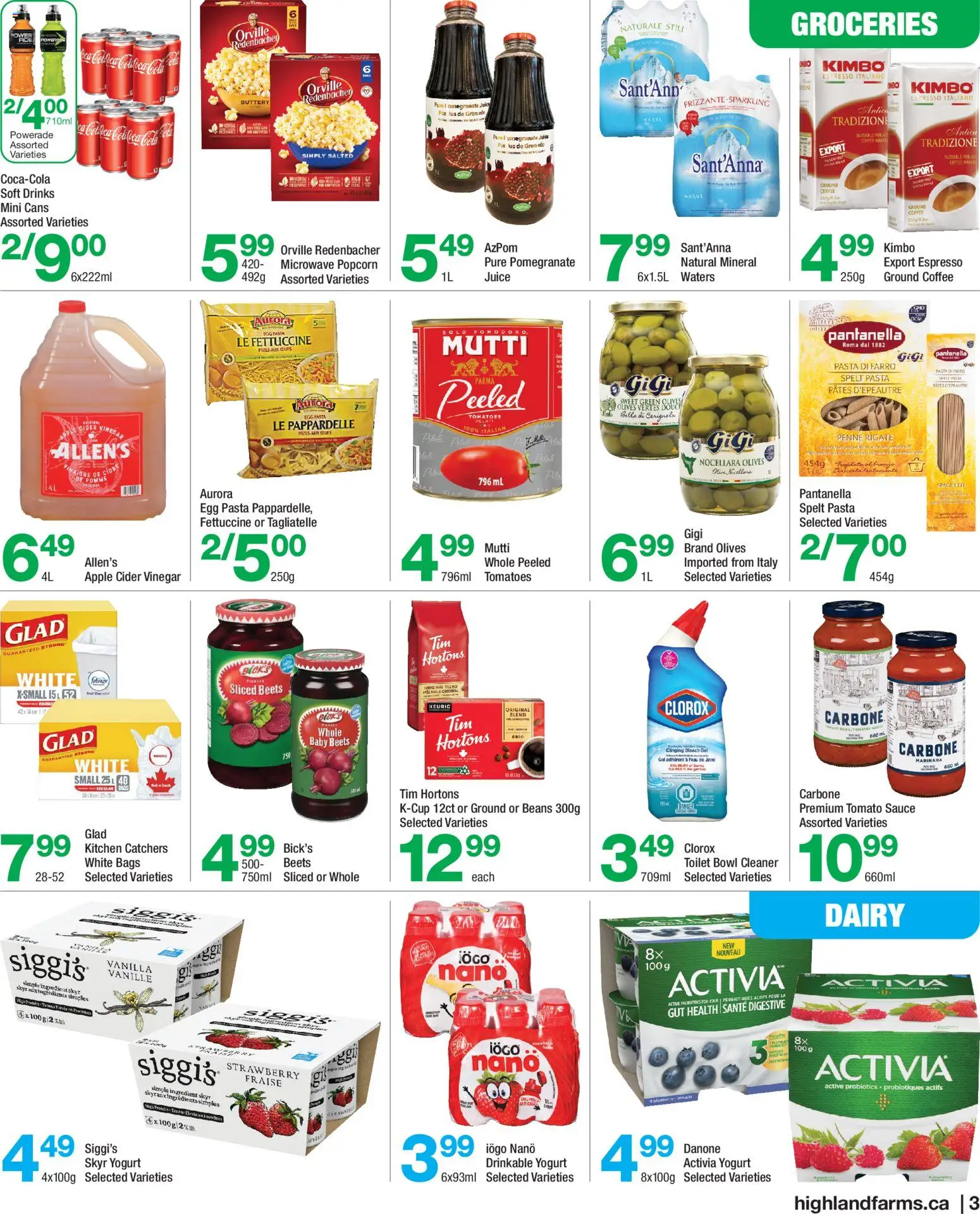 Highland Farms flyer valid from Oct 22, 2026 | Page: 3