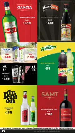 Vista previa Makro Ofertas VOLVETE A LUSIONAR válido desde el 04.06.2026 | Página: 7 | Productos: Vodka, Fernet, Lima, Limón