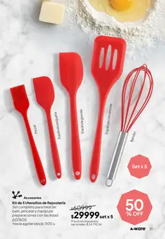 Vista previa Tupperware Folleto válido desde el 04/08/2026 | Página: 33 | Productos: Pincel, Espatula, Batidor