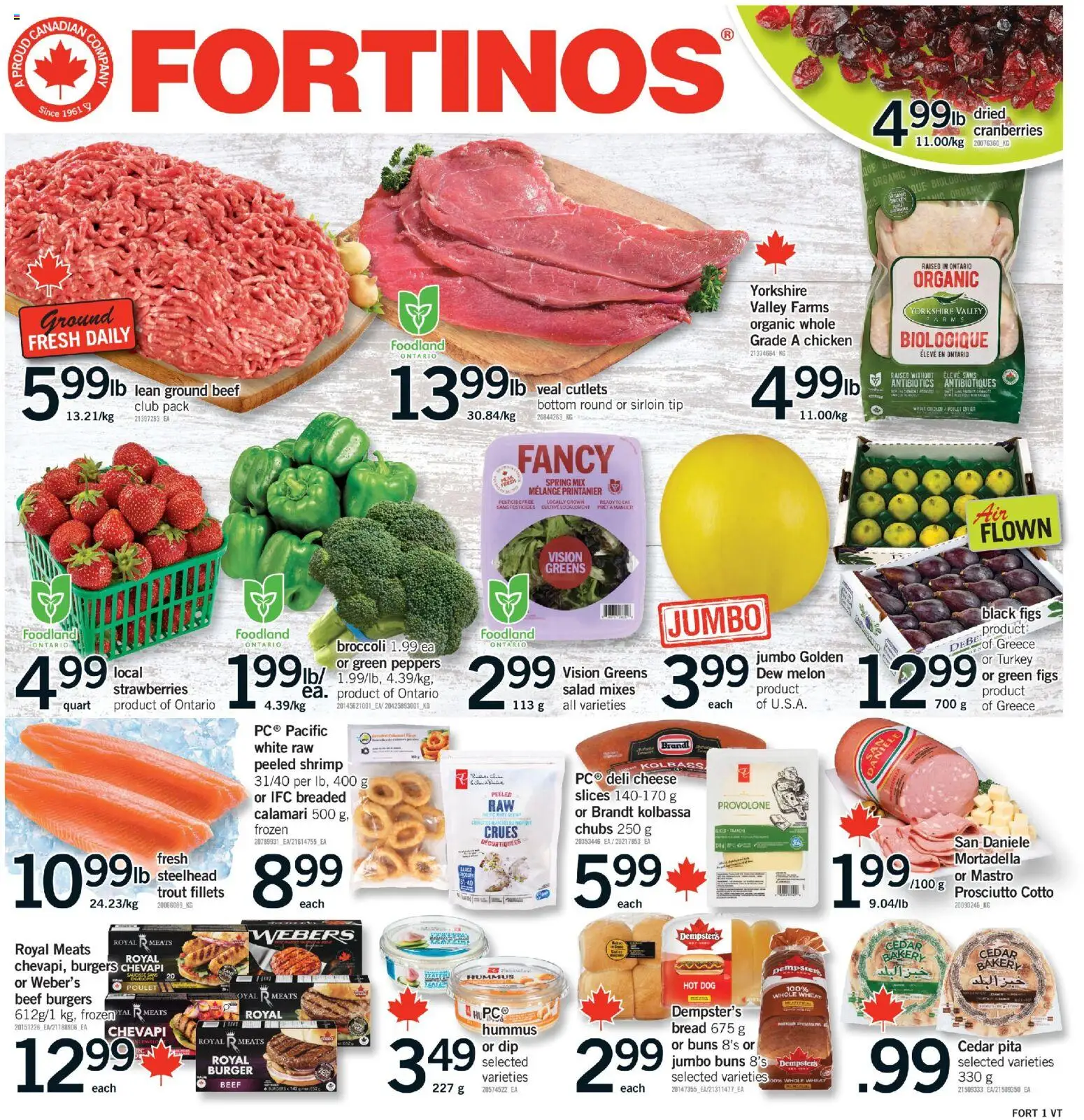 Fortinos flyer valid from Aug 20, 2026 | Page: 1