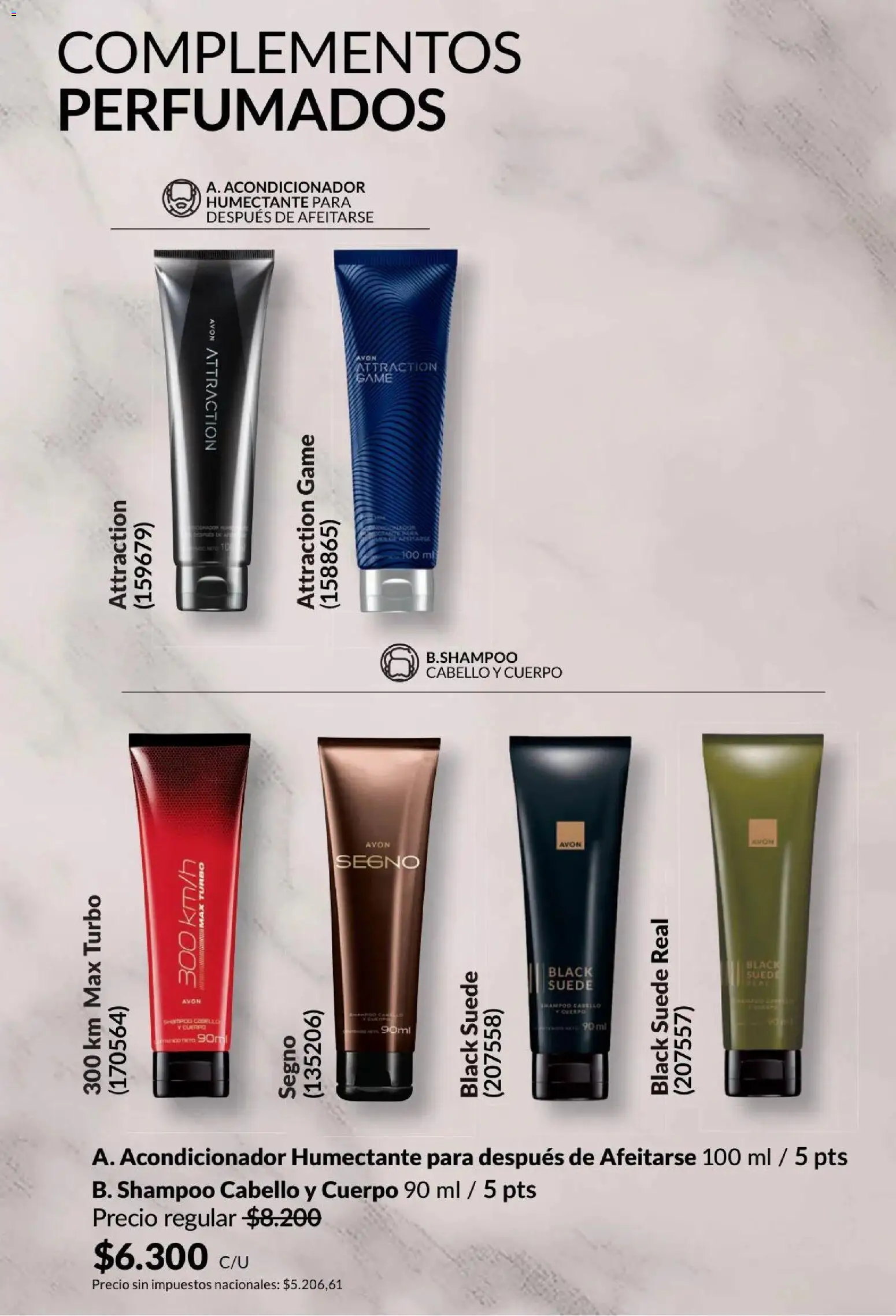 Catálogo AVON Campaña 4/2026 │ válido desde el 01/04/2026 | Página: 172 | Productos: Shampoo, Acondicionador