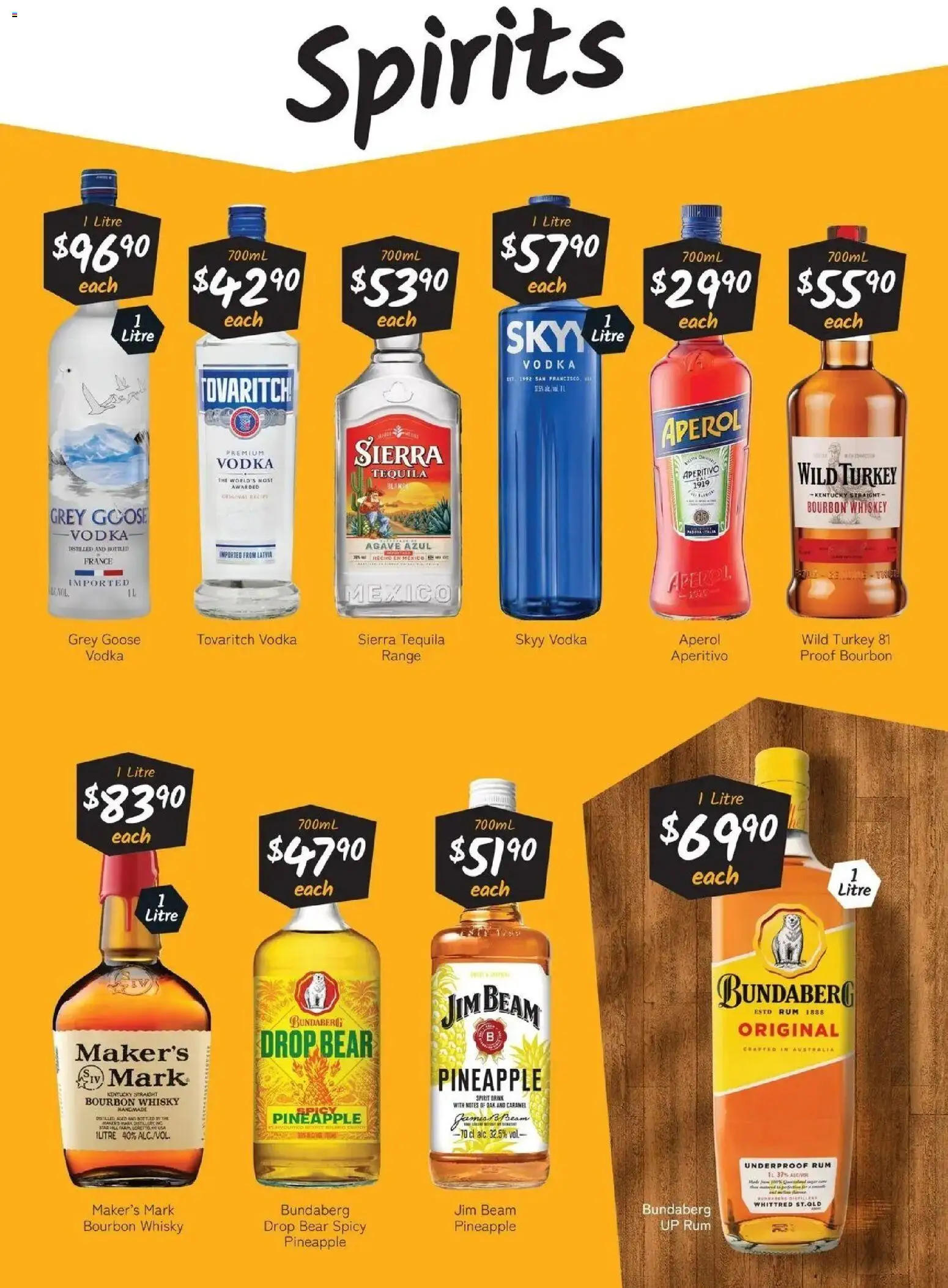 Cellarbrations catalogue - valid from 07/09/2026 | Page: 4 | Products: Jim Beam, Handmade, Vodka, Whiskey