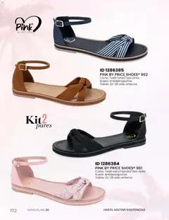 Vista previa de Price Shoes catálogo Sandalias 2026, nuevo folleto de la tienda, válido en México a partir del 23/06/2026 | Página: 172