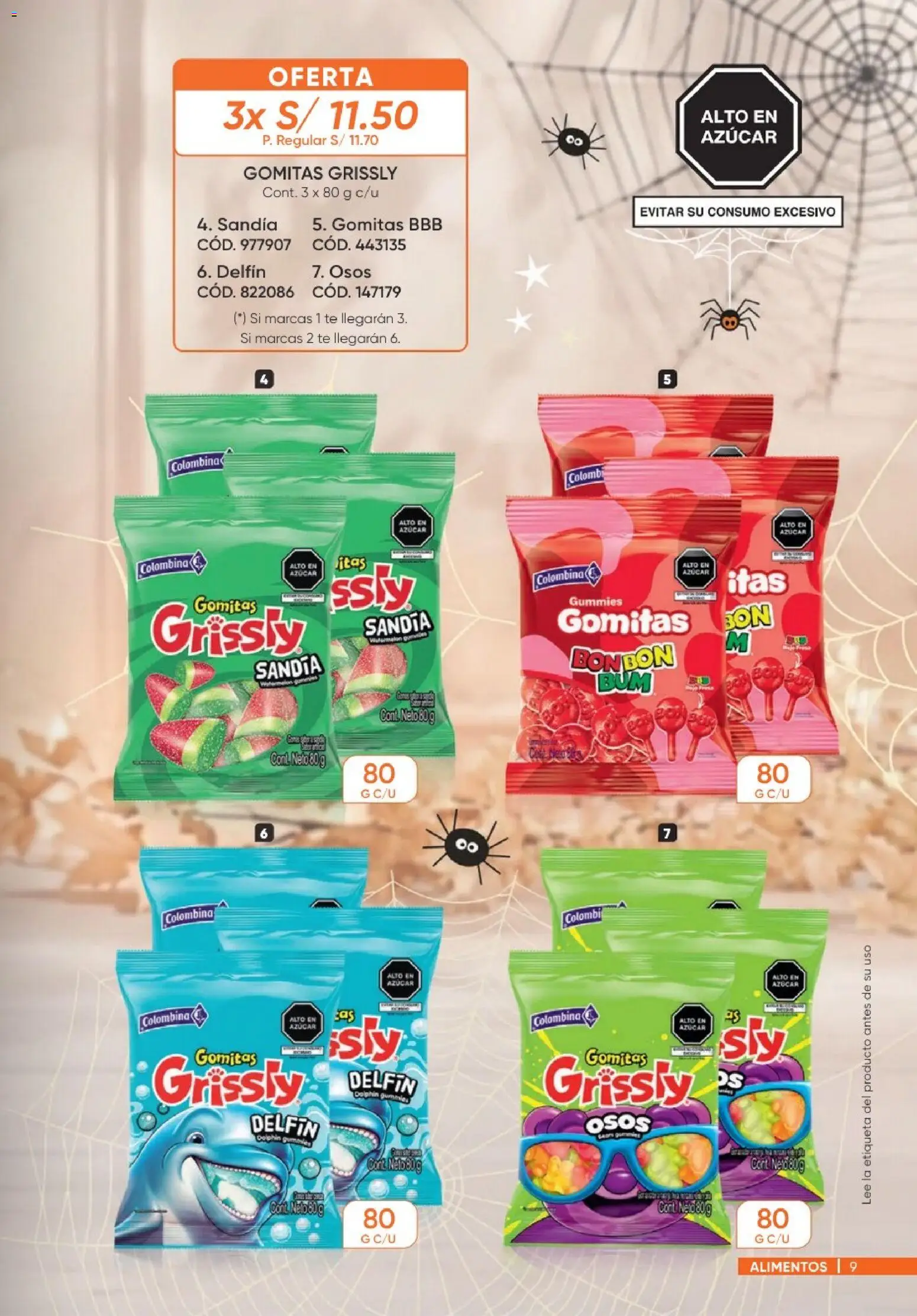 Catálogo Azzorti válido desde 20/09/2026 | Página: 9 | Productos: Té, Sandía, Azúcar