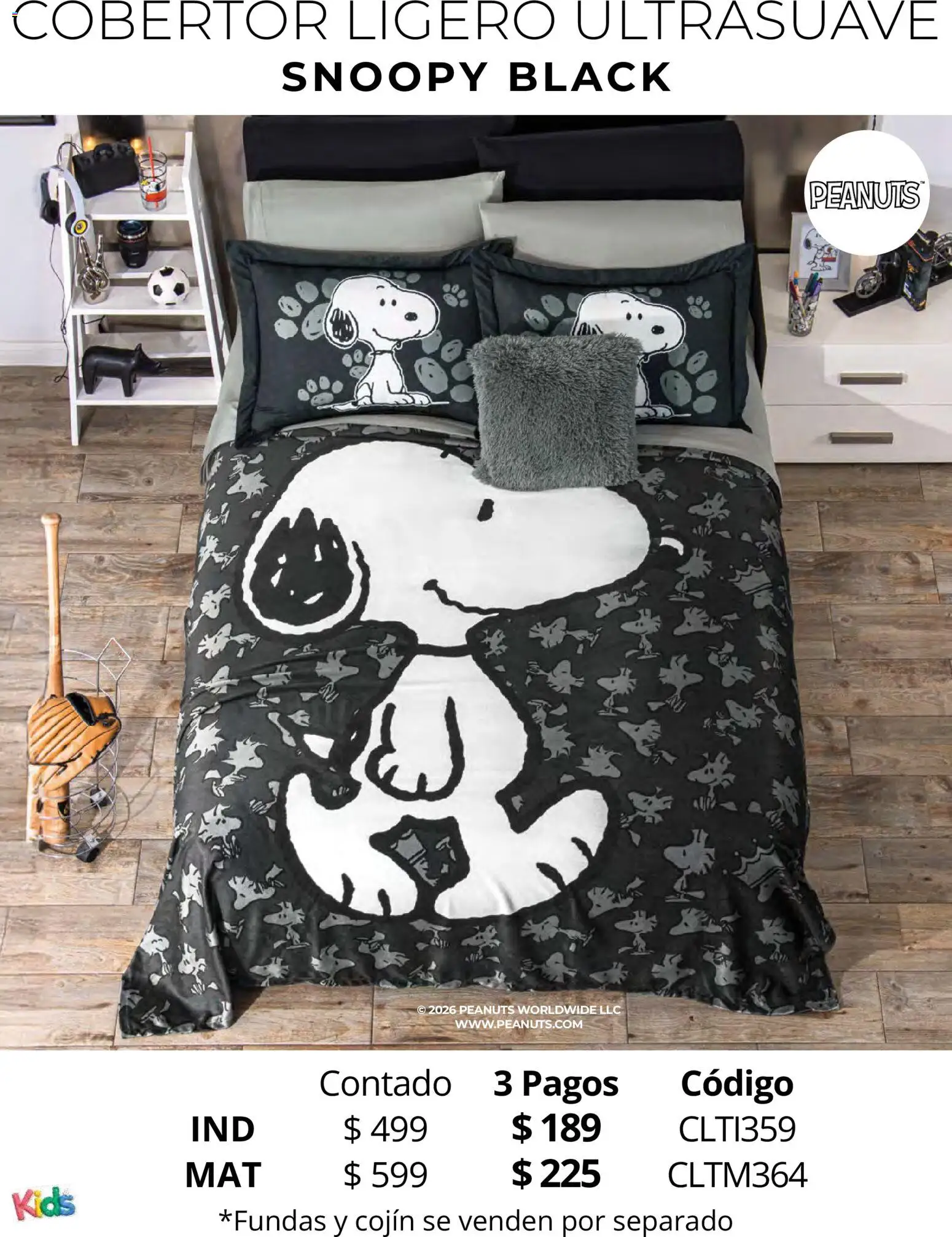 Nuevas ofertas de Colchas Concord válidas en toda la República Mexicana desde el 01.05.2026. ¡Encuentra las mejores ofertas en Colchas Concord catálogo Kids! | Página: 103 | Productos: Cobertor