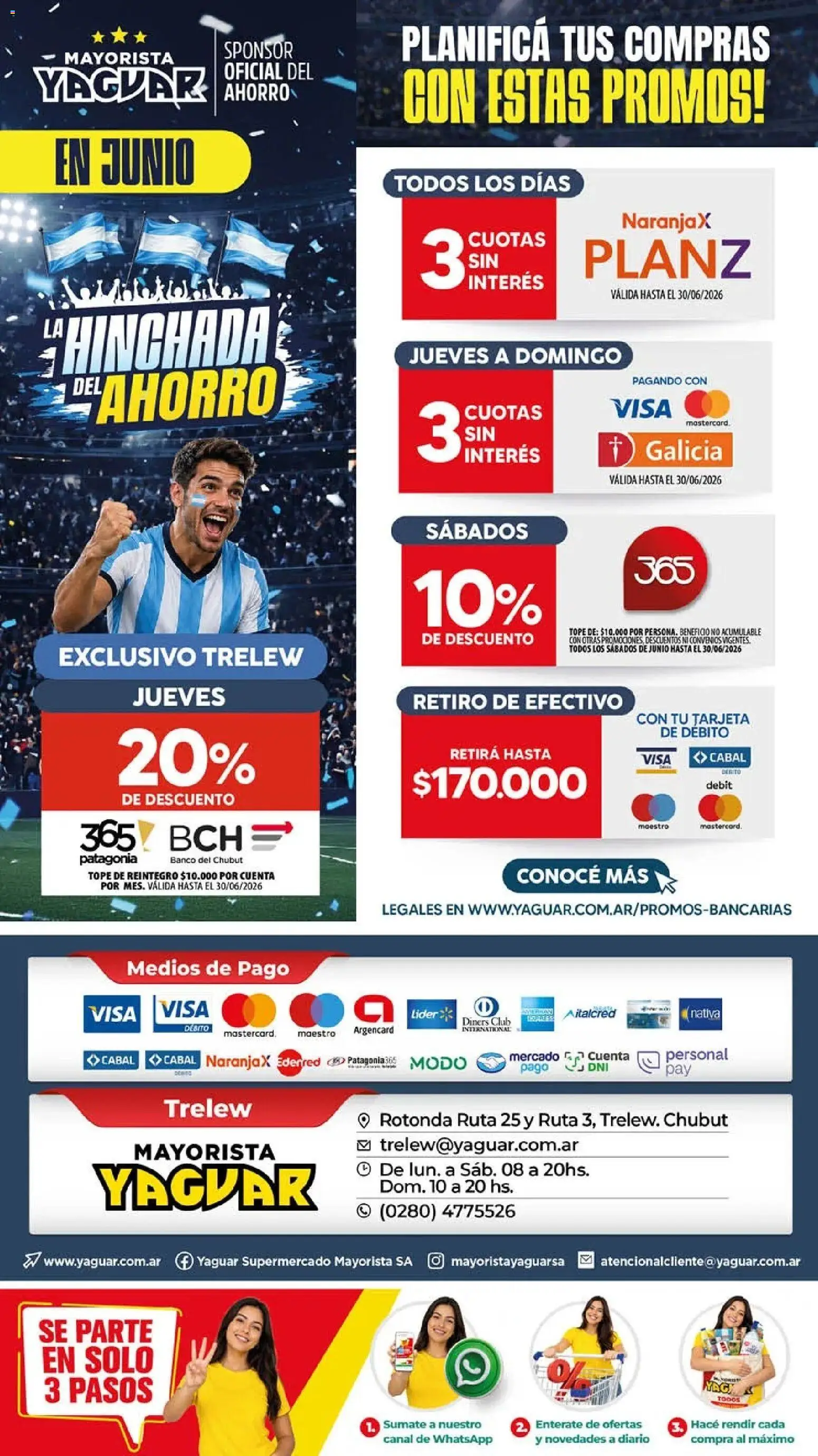 Yaguar - Oferta Semanal Trelew │ válido desde el 01.06.2026 | Página: 20