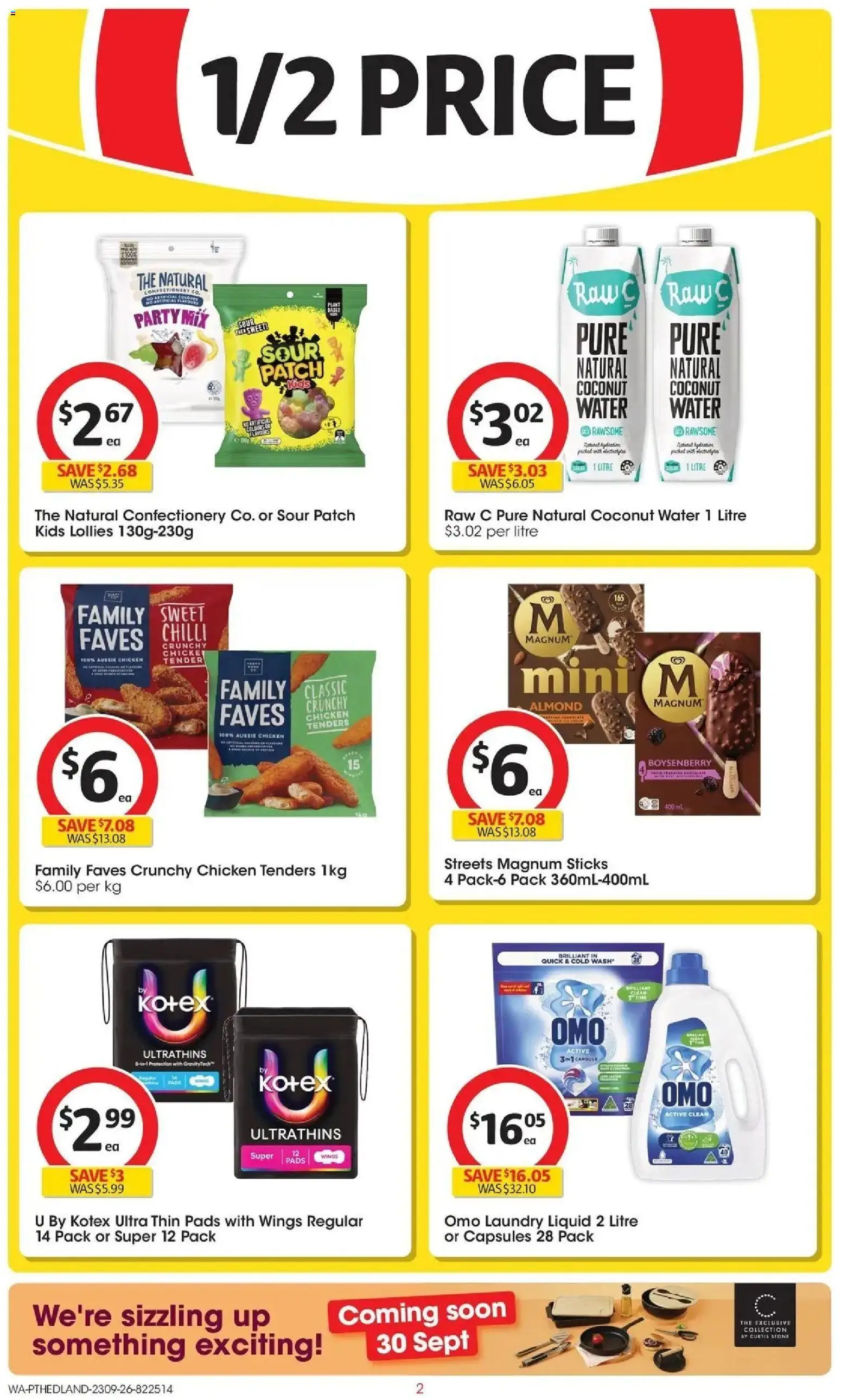 ﻿Coles catalogue valid from 23/09/2026 > Online Australia | Page: 2 | Products: Plant, Detergent, Water, Laundry