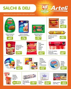 Vista previa de Arteli folleto Quincenal, nuevo folleto de la tienda, válido en México a partir del 01/07/2026 | Página: 6 | Productos: Queso crema, Crema, Queso, Chorizo