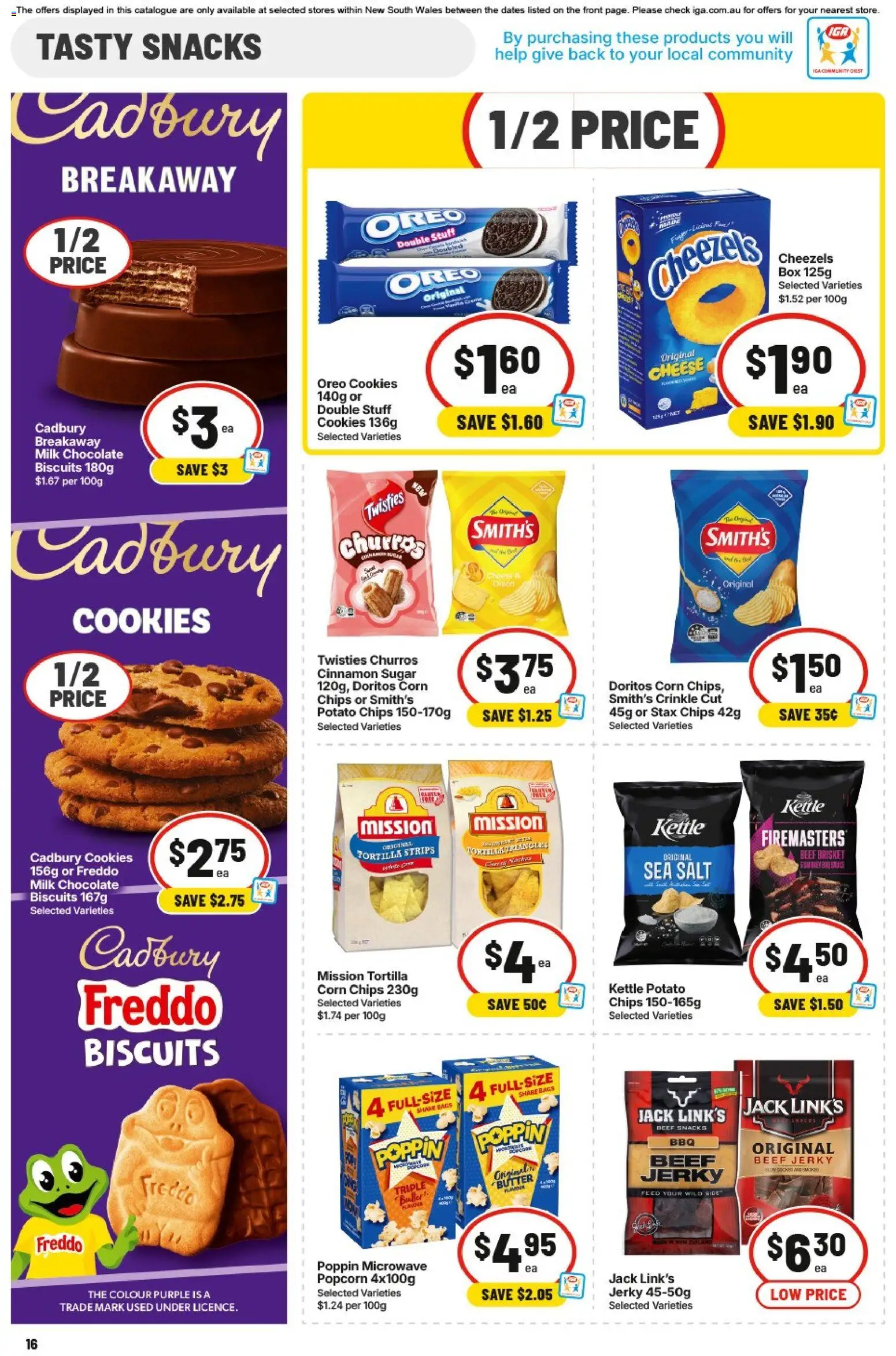 IGA catalogue - valid from 12/08/2026 | Page: 17 | Products: Butter, Cheese, Salt, Onion