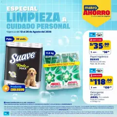Vista previa de folleto Catálogo Makro - Catálogo Esp Limpieza de la Makro válido desde 13/08/2026