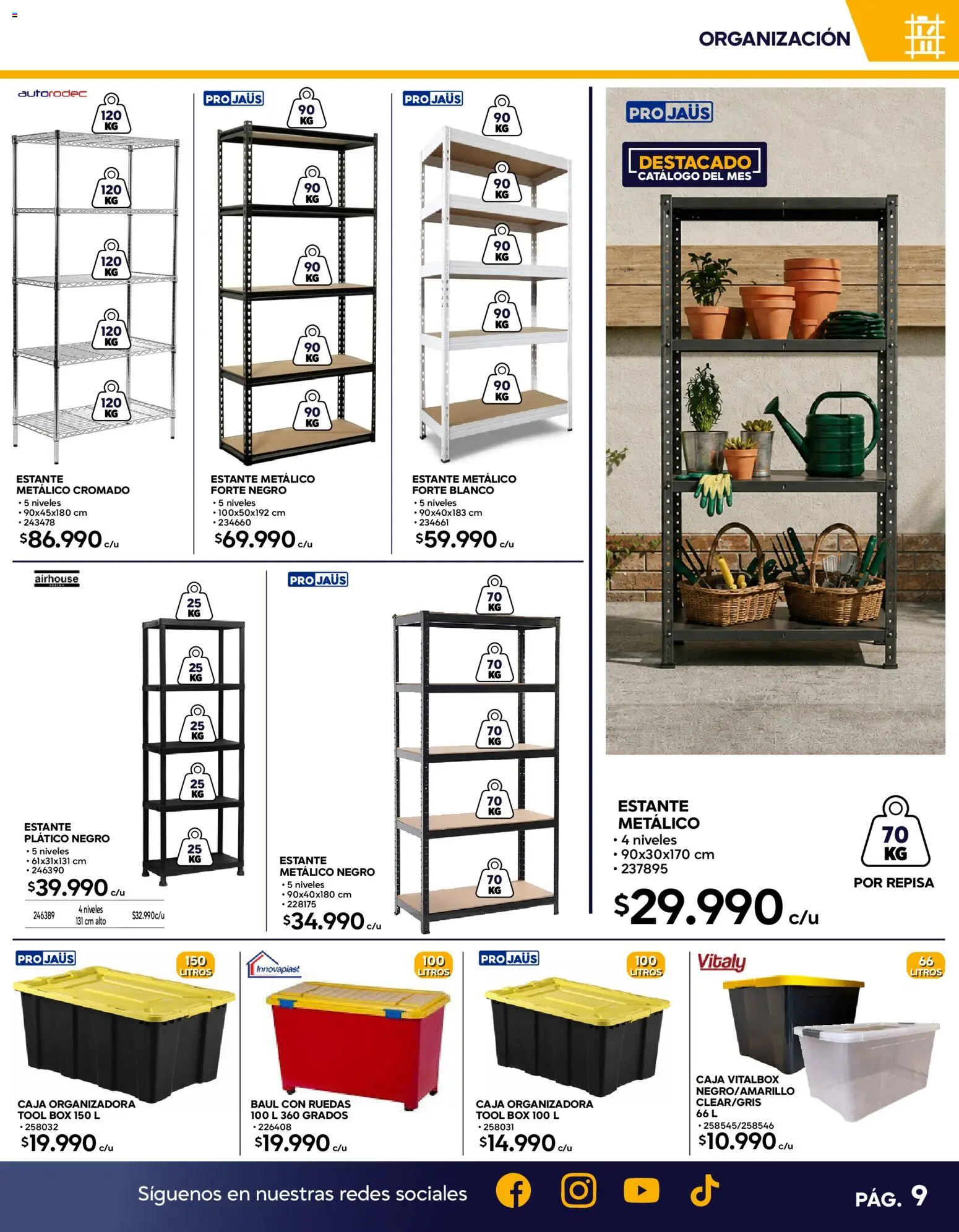 Construmart Ofertas │ válido desde el 01.05.2026 | Página: 9 | Productos: Repisa, Estante, Caja