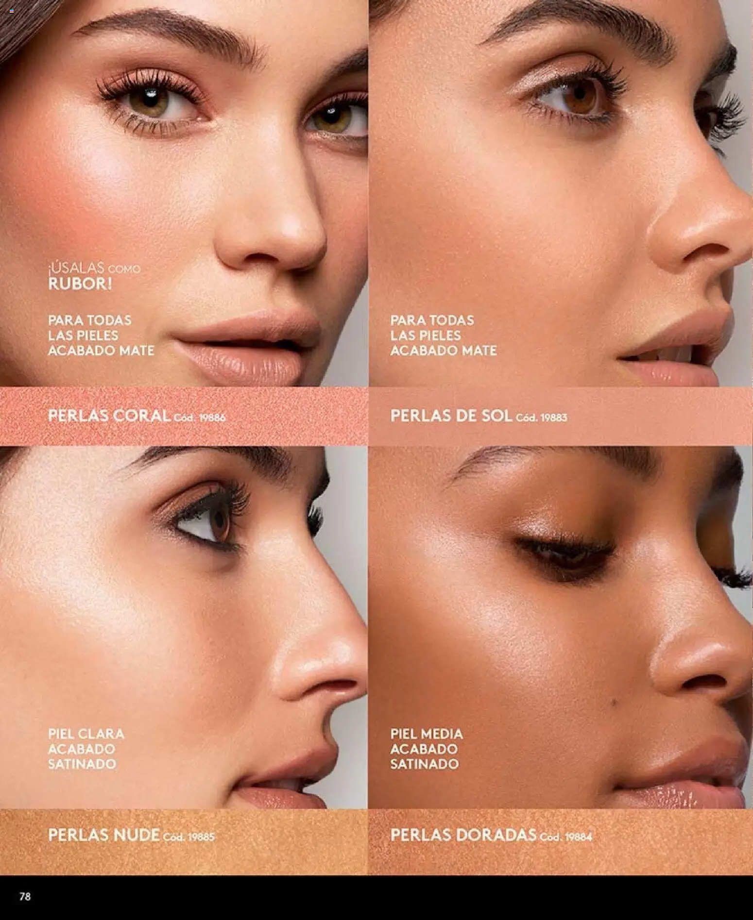 Ésika revista - valida desde el 28/08/2026 | Página: 78 | Productos: Rubor