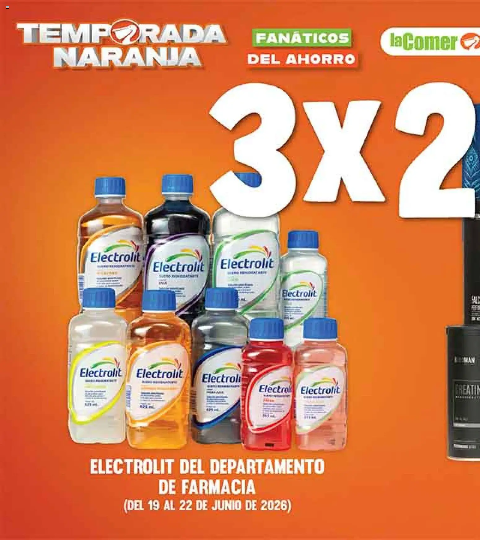 Nuevas ofertas de La Comer válidas en toda la República Mexicana desde el 19.06.2026. ¡Encuentra las mejores ofertas en La Comer folleto! | Página: 56