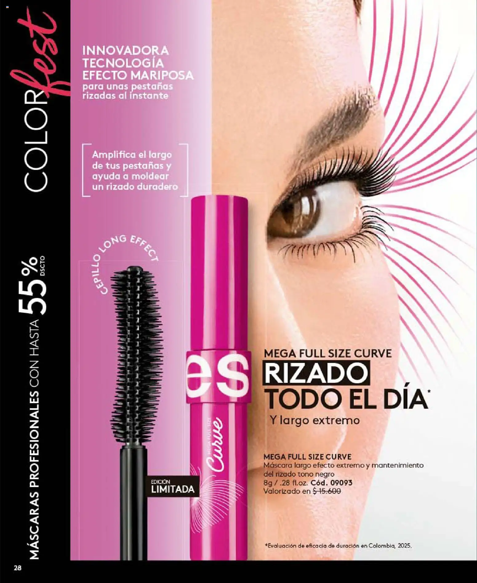 Catálogo Ésika Campaña 10 │ válido desde el 01.06.2026 | Página: 28 | Productos: Cepillo, Máscara