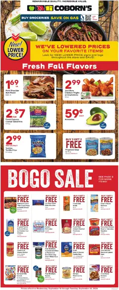 Preview of Coborn's weekly ads valid from 09/16/2026