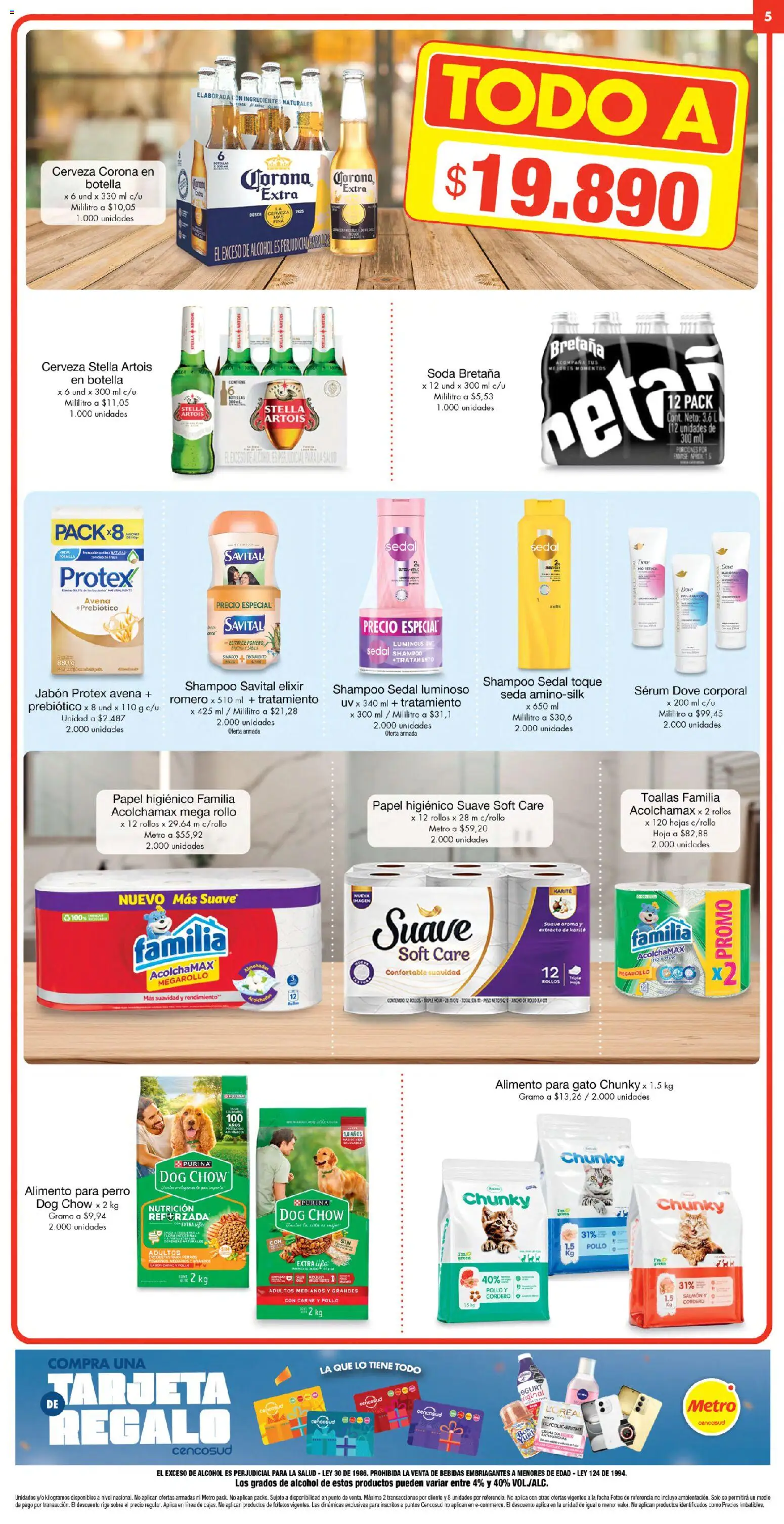 Metro revista - valida desde el 23/07/2026 | Página: 5