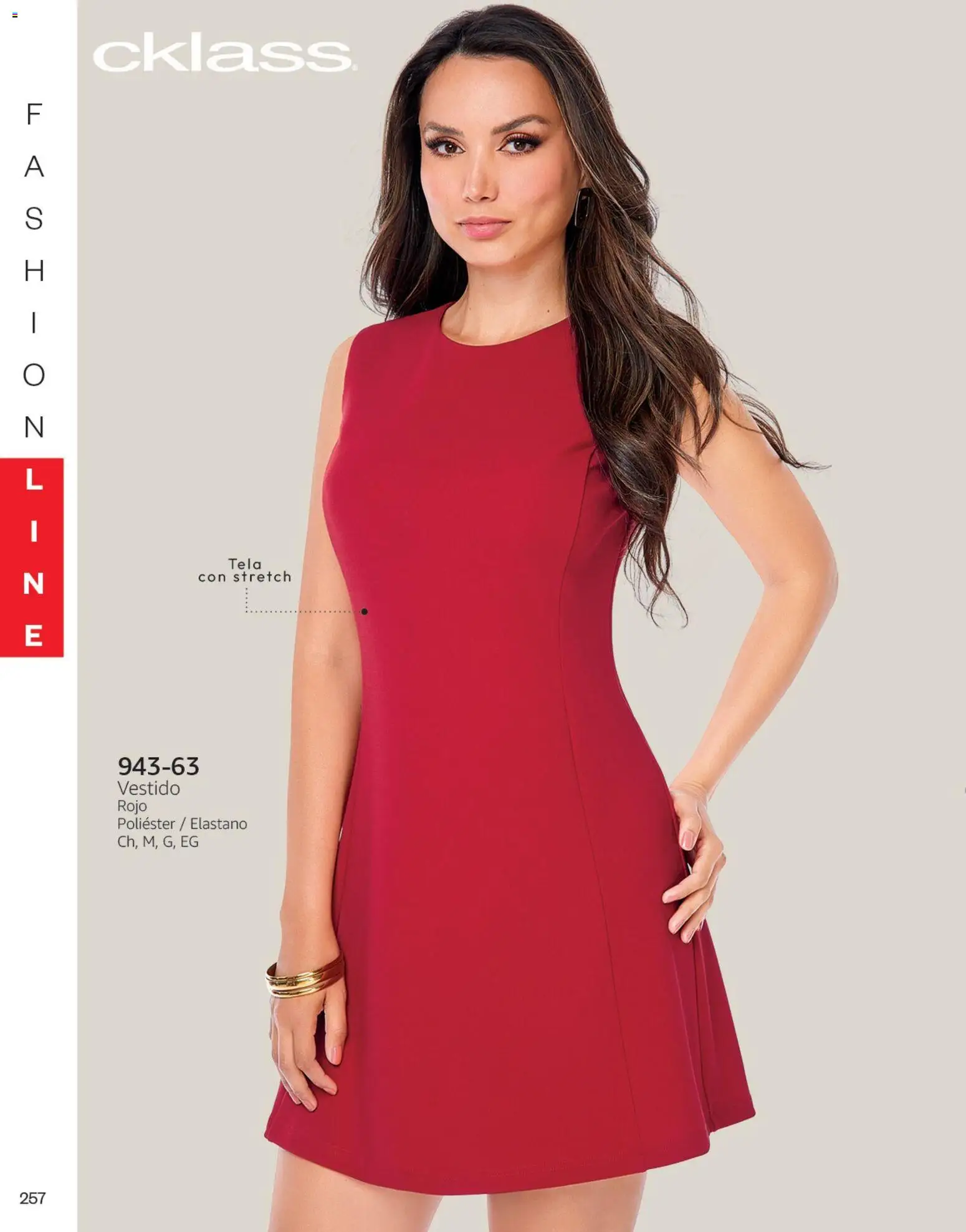 Nuevas ofertas de Cklass válidas en toda la República Mexicana desde el 08/07/2026. ¡Encuentra las mejores ofertas en Cklass catálogo Otoño Invierno! | Página: 260 | Productos: Vestido
