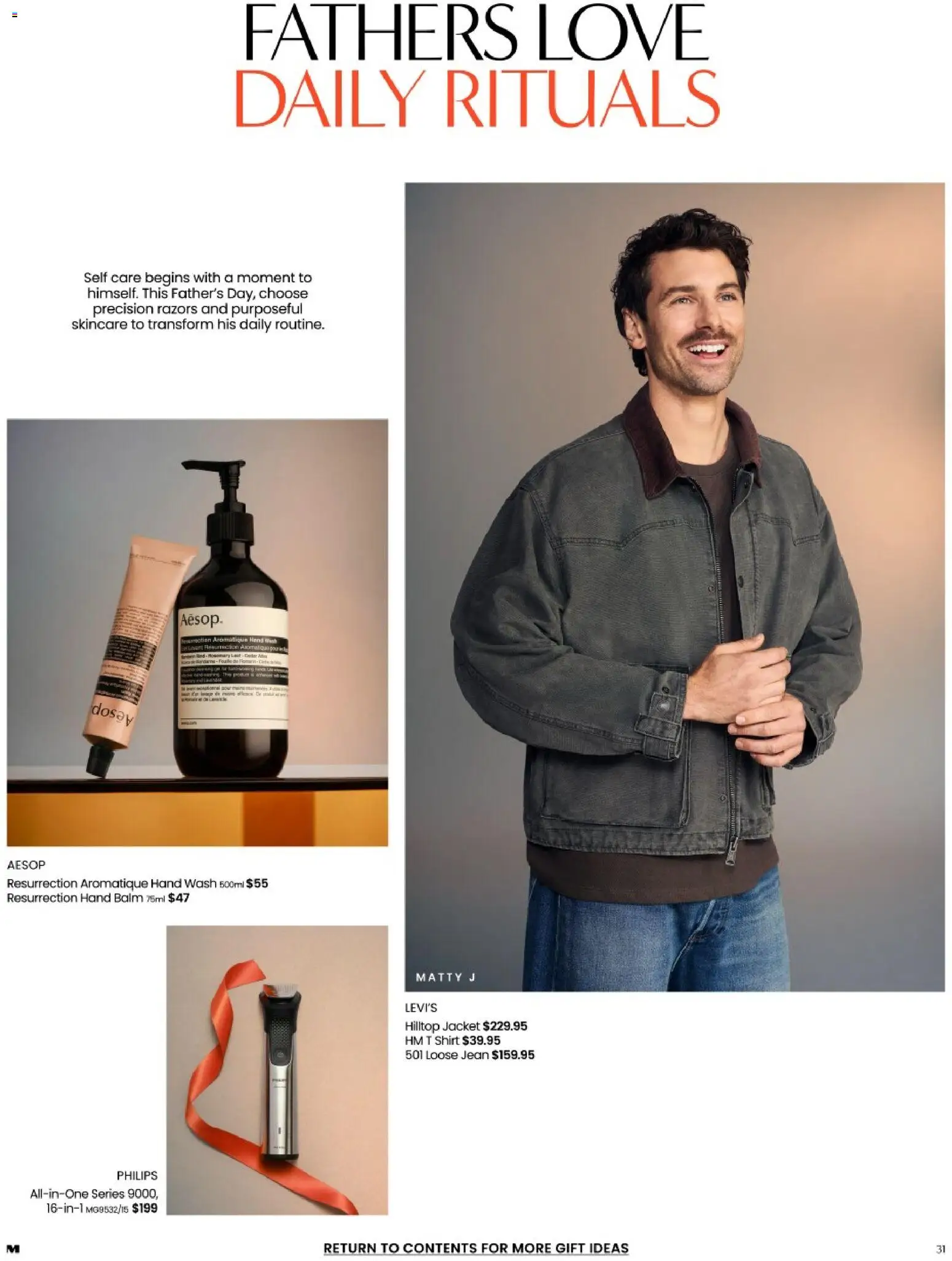 Myer catalogue - valid from 17/08/2026 | Page: 31 | Products: Jacket, T shirt, Razors, Hand wash