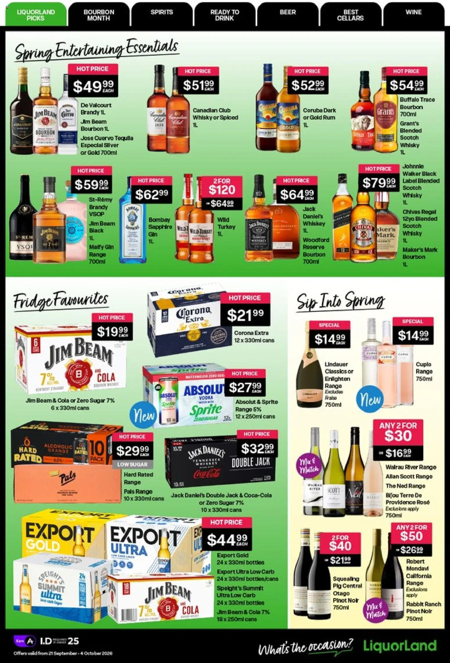 Liquorland catalogue from 21 Sept 2026 | Page: 2