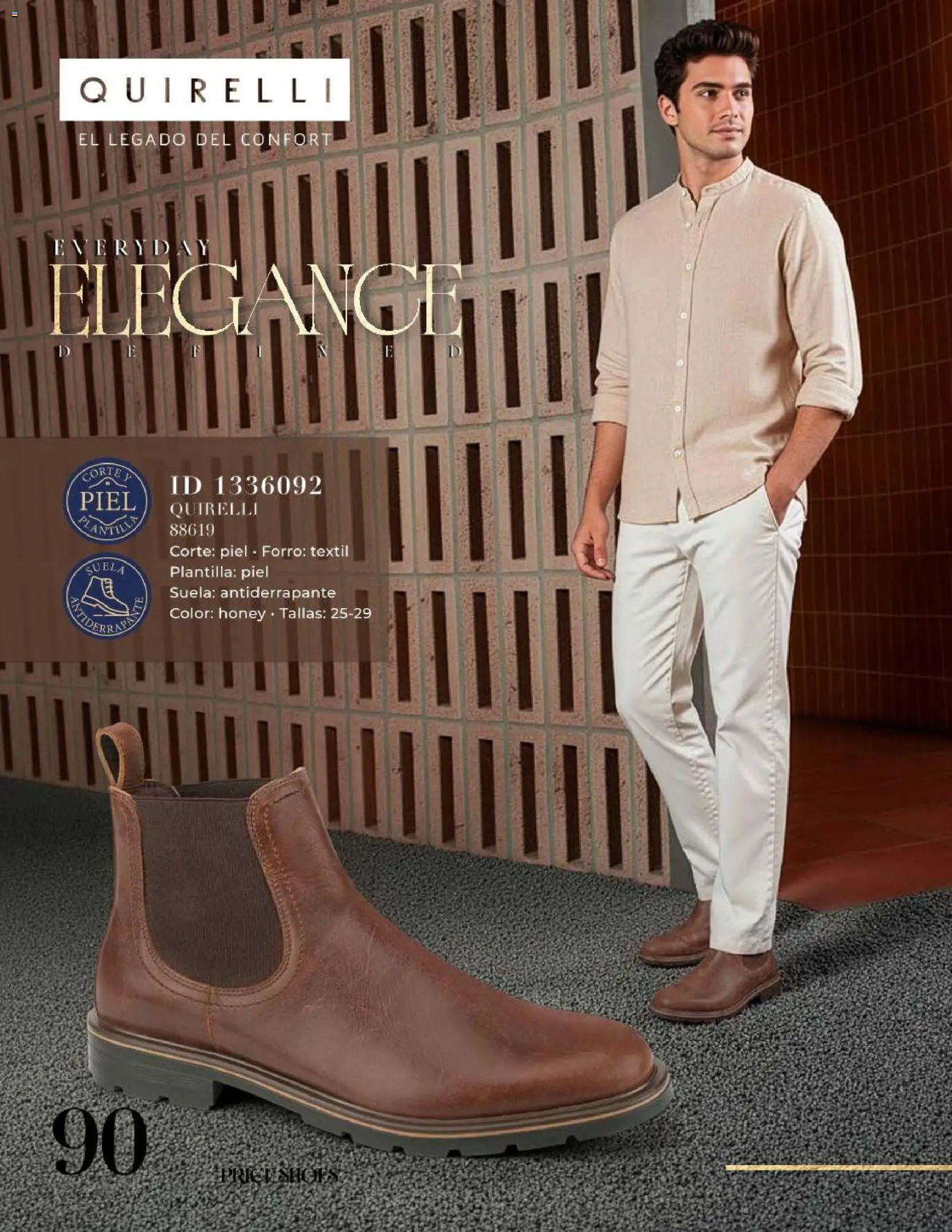 Nuevas ofertas de Price Shoes válidas en toda la República Mexicana desde el 14.05.2026. ¡Encuentra las mejores ofertas en Price Shoes catálogo Caballeros! | Página: 90