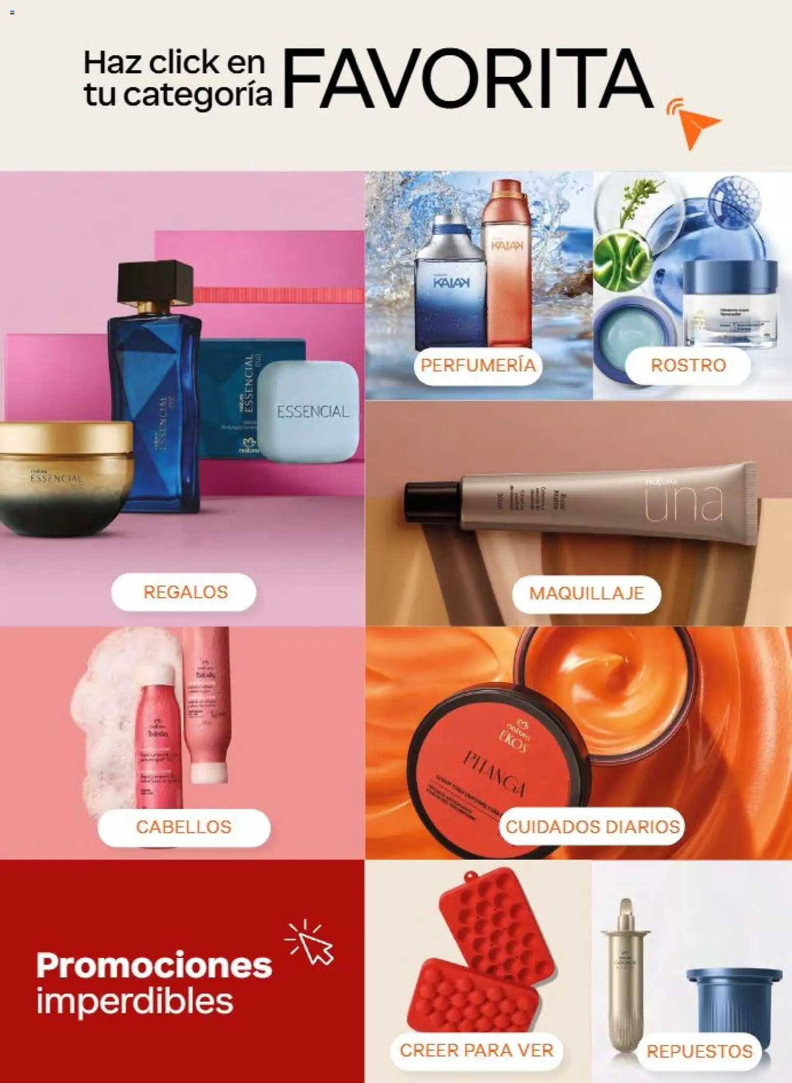 Nuevas ofertas de Natura válidas en toda la República Mexicana desde el 11/09/2026. ¡Encuentra las mejores ofertas en Natura campaña 14 2026! | Página: 5 | Productos: Maquillaje