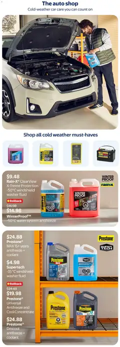 Preview of Walmart flyer - Ready for fall from shop Walmart valid from Sep 10, 2026 | Page: 18 | Products: Water, Towels