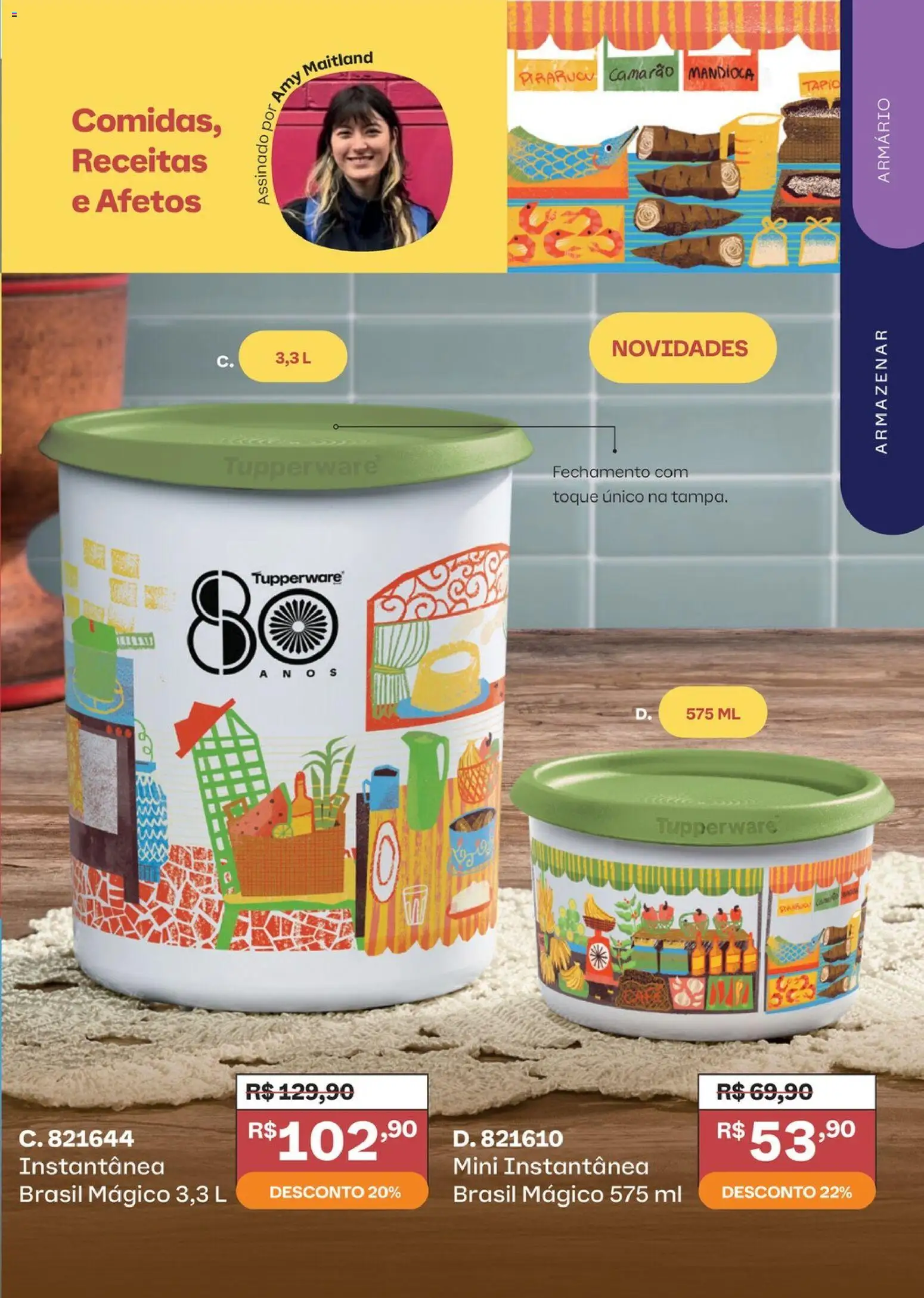 Tupperware Folheto - válido de 01/09/2026 | Página: 23 | Produtos: Mandioca, Camarão, Armário