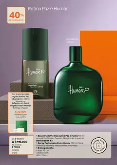 Natura catálogo Ciclo 8 -  Vista previa de la revista de la tienda Natura valido desde el 29.04.2026 | Página: 18 | Productos: Té, Bolsa, Eau de toilette, Desodorante
