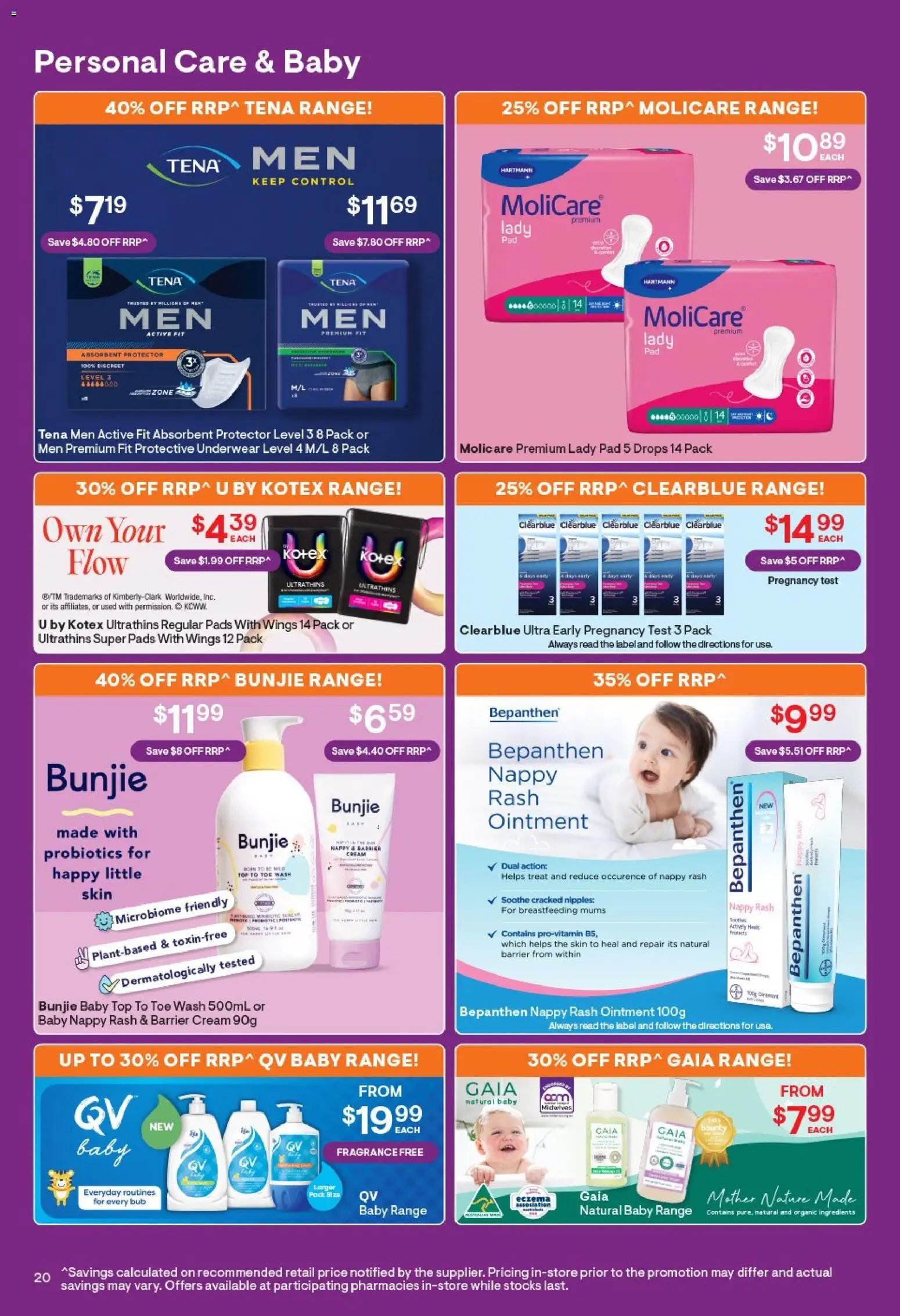 Discount Drug Stores catalogue - valid from 24/08/2026 | Page: 21 | Products: Fragrance, Probiotics, Pregnancy test, Peach