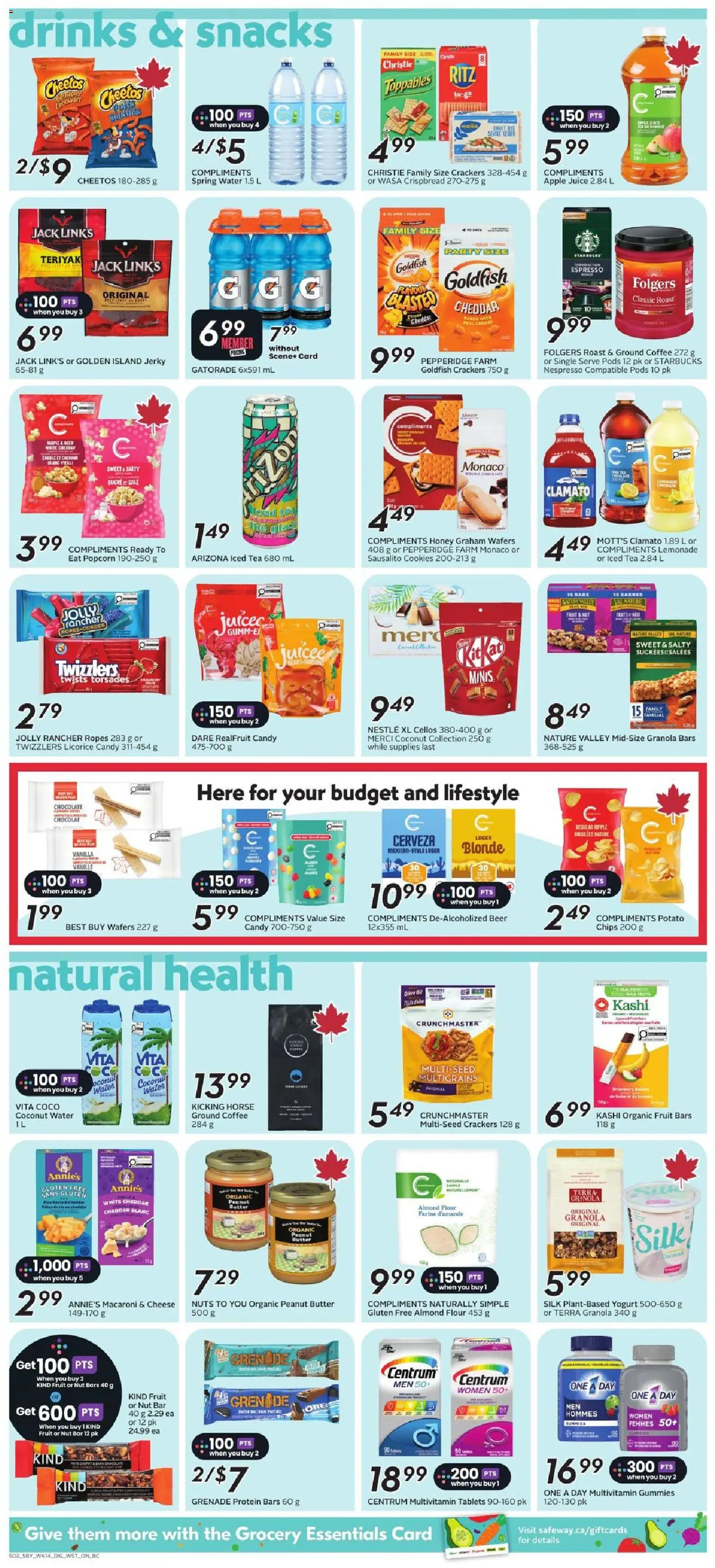 Safeway flyer valid from Jul 30, 2026 | Page: 9