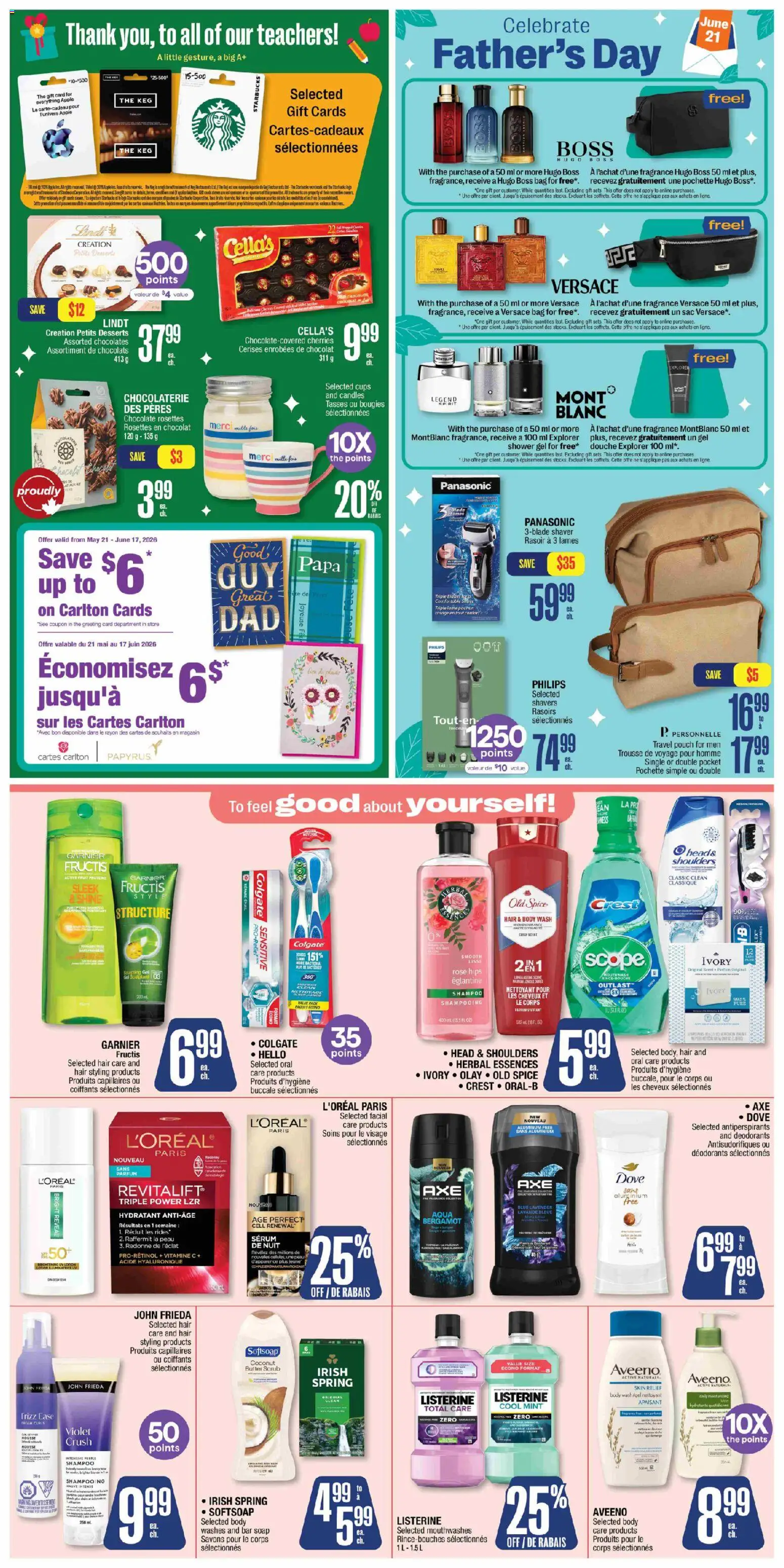 Jean Coutu flyer valid from 11.06.2026 | Page: 3 | Products: Bag, Soap, Mouthwash, Butter