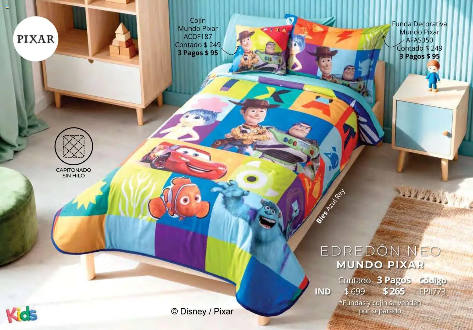 Nuevas ofertas de Colchas Concord válidas en toda la República Mexicana desde el 01.05.2026. ¡Encuentra las mejores ofertas en Colchas Concord catálogo Kids! | Página: 29 | Productos: Funda