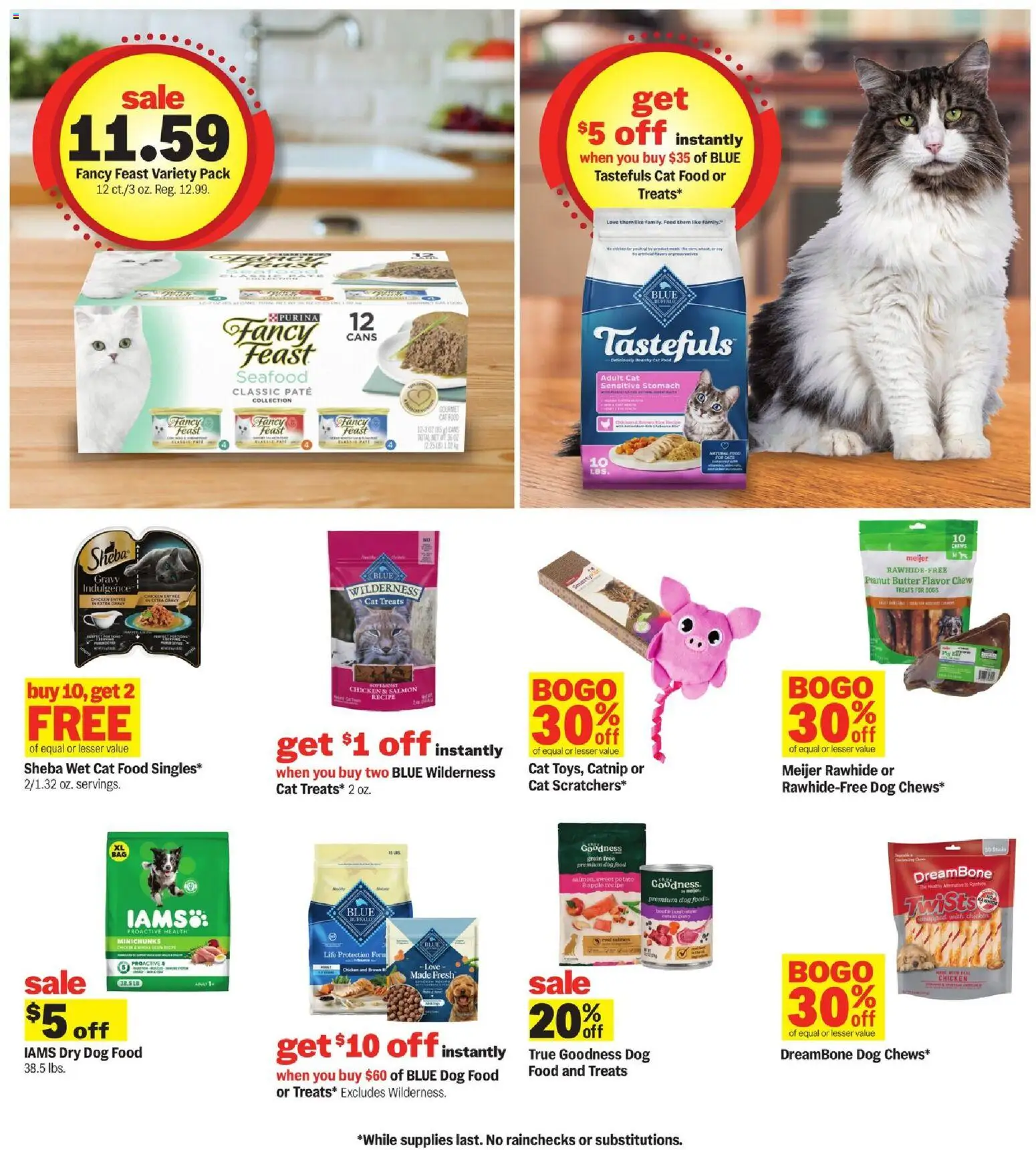 Meijer Weekly Ad - MI - valid from 20.05.2026 | Page: 37 | Products: Cat Food, Butter, Seafood, Beet