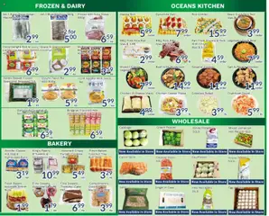 Preview of Oceans weekly flyer / circulaire from shop Oceans valid from Jul 10, 2026 | Page: 4 | Products: Pasta, Salad, Basket, Milk