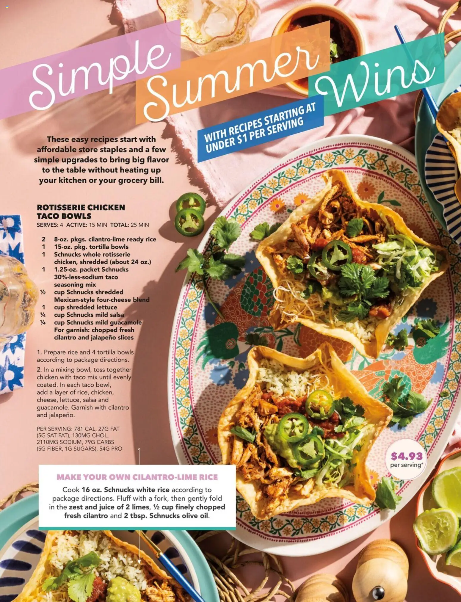 Schnucks Monthly Ad - valid from 01.05.2026 | Page: 22 | Products: Lettuce, Table, Juice, Rice